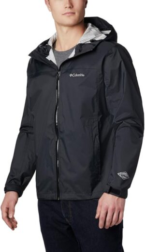 Jaqueta Anorak EvaPOURation Columbia Tecnologias Omni-Tech e Omni-Wick EVAP