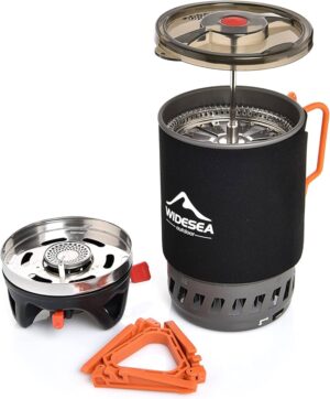 Widesea - Sistema de Cozinha de Acampamento Jetboil para Trekking e Camping